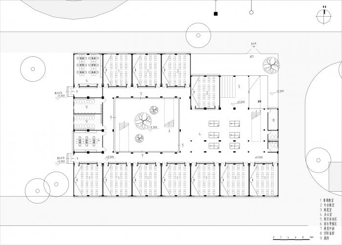 BIM建筑|深圳罗湖翠园中学东晓校区腾挪学校 / 深圳大学 何川建筑工作室 BIM建筑|深圳罗湖翠园中学东晓校区腾挪学校 / 深圳大学 何川建筑工作室