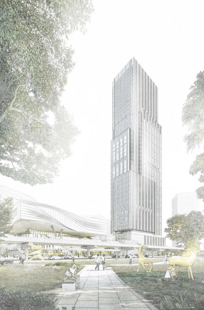 BIM建筑|桂林福达总部基地 / 帝奥·墨度 MUDO Architects BIM建筑|桂林福达总部基地 / 帝奥·墨度 MUDO Architects