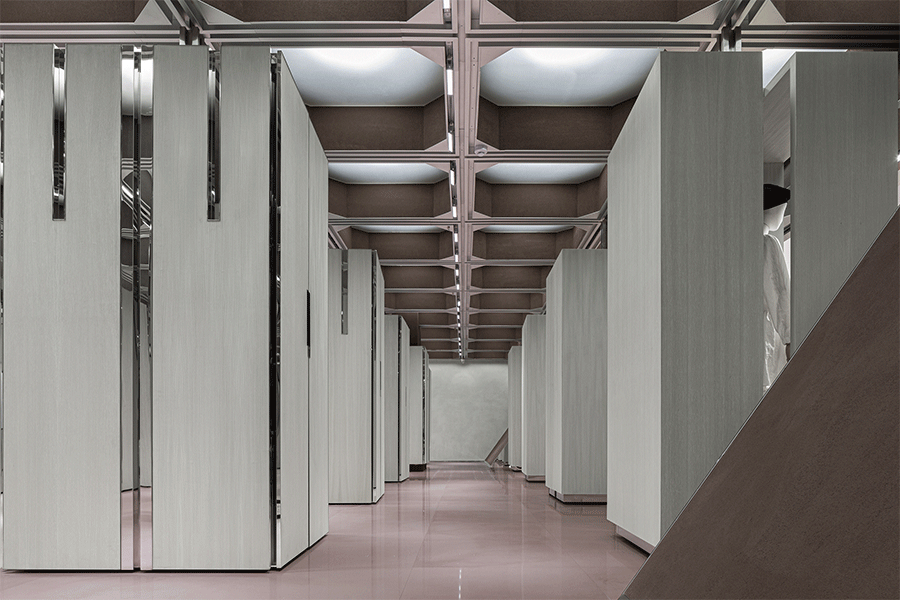 BIM建筑|秩序中的百变空间——J1M5 买手店 / 万社设计 BIM建筑|秩序中的百变空间——J1M5 买手店 / 万社设计