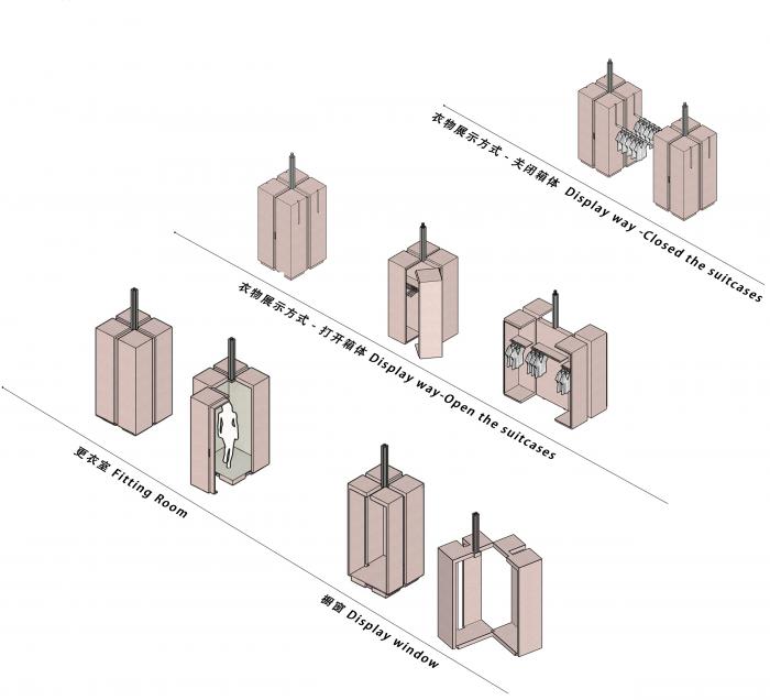 BIM建筑|秩序中的百变空间——J1M5 买手店 / 万社设计 BIM建筑|秩序中的百变空间——J1M5 买手店 / 万社设计