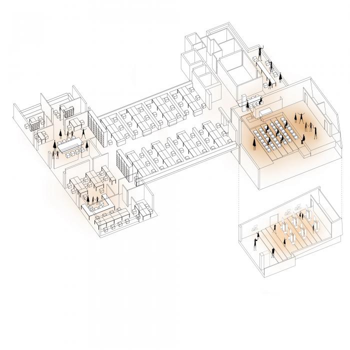 BIM建筑|生长的黑盒子:从封闭校园到开放办公 / gad · line+ studio BIM建筑|生长的黑盒子:从封闭校园到开放办公 / gad · line+ studio