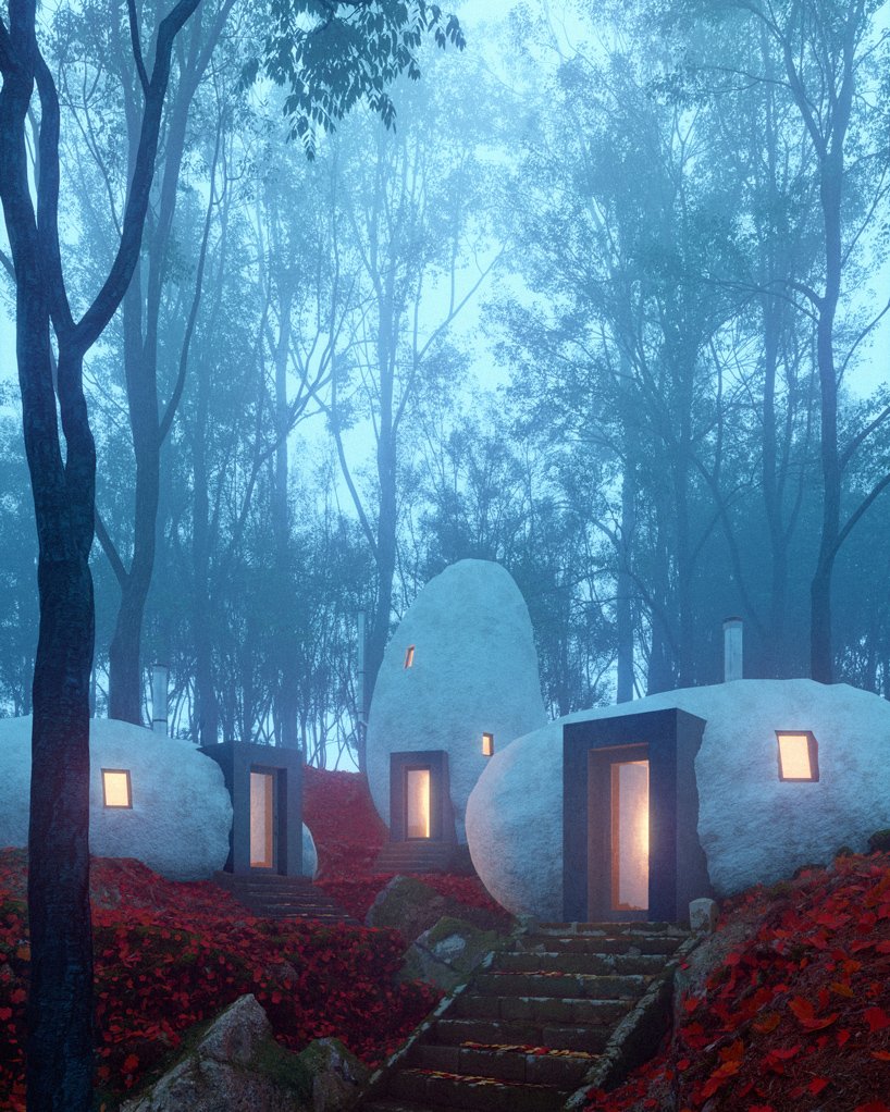 BIM建筑|奇异构想——“支石墓”小屋 / Davit and Mary Jilavyan BIM建筑|奇异构想——“支石墓”小屋 / Davit and Mary Jilavyan