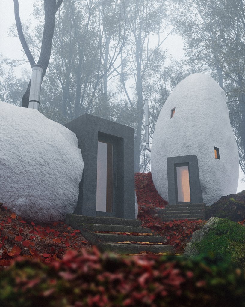 BIM建筑|奇异构想——“支石墓”小屋 / Davit and Mary Jilavyan BIM建筑|奇异构想——“支石墓”小屋 / Davit and Mary Jilavyan