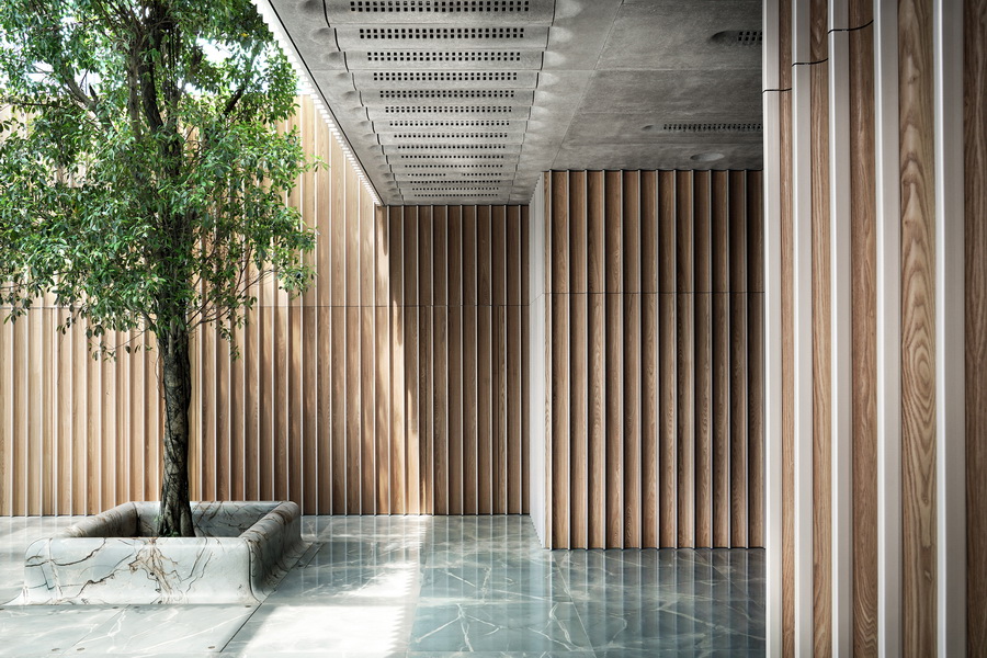 BIM建筑|光影之画——港丰发展总部 / 设计集人 BIM建筑|光影之画——港丰发展总部 / 设计集人