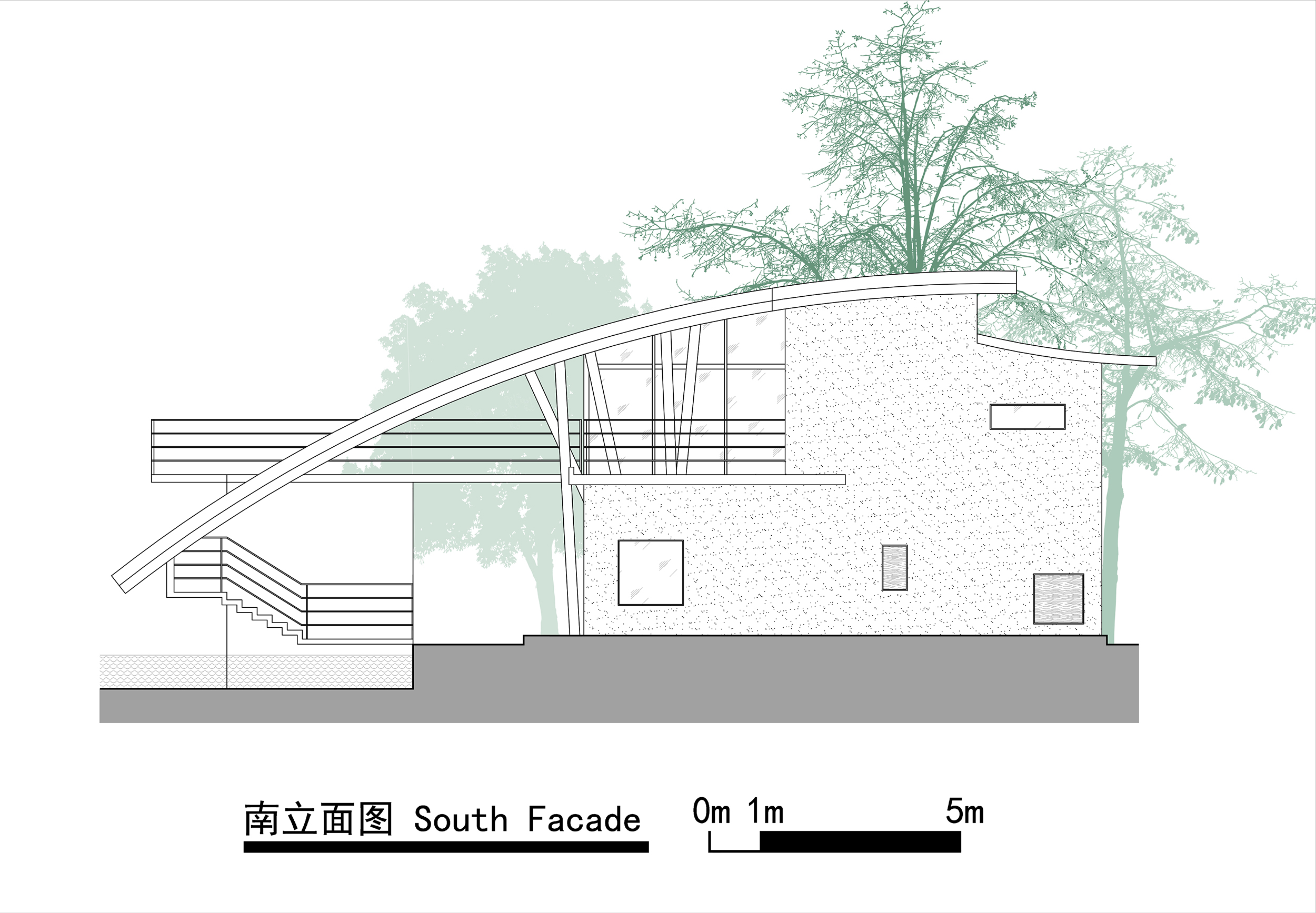 BIM建筑|都团村公共服务中心,福建 / 三文建筑 BIM建筑|都团村公共服务中心,福建 / 三文建筑