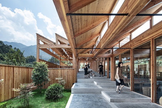 BIM建筑|DnA工作室在中国山区建造木材豆腐厂 BIM建筑|DnA工作室在中国山区建造木材豆腐厂