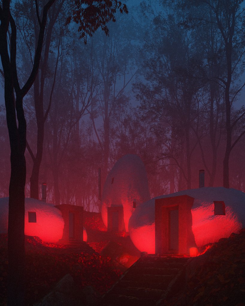 BIM建筑|奇异构想——“支石墓”小屋 / Davit and Mary Jilavyan BIM建筑|奇异构想——“支石墓”小屋 / Davit and Mary Jilavyan