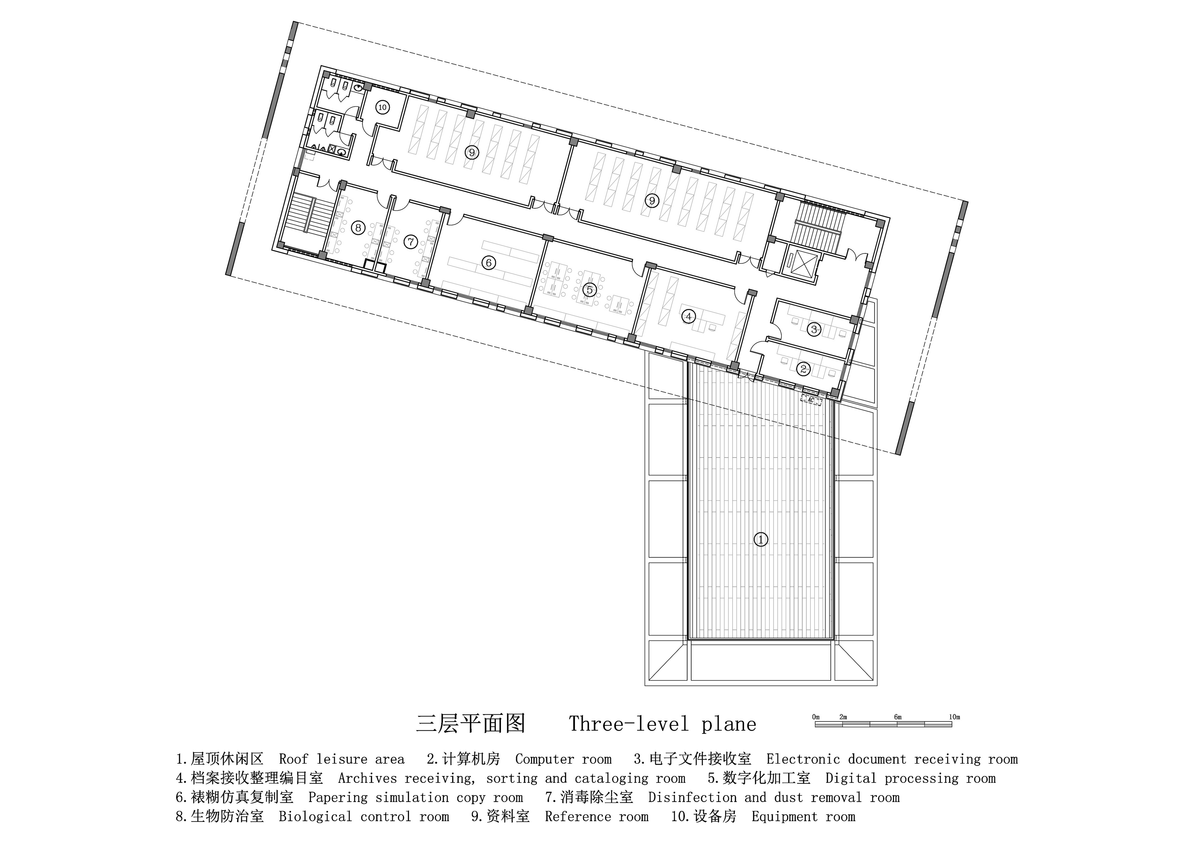 BIM建筑|广西贺州市.平桂档案馆——简洁至上 / 广西中盛建筑设计有限公司 BIM建筑|广西贺州市.平桂档案馆——简洁至上 / 广西中盛建筑设计有限公司
