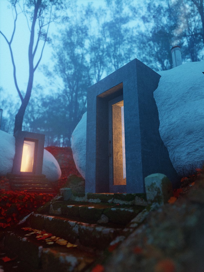 BIM建筑|奇异构想——“支石墓”小屋 / Davit and Mary Jilavyan BIM建筑|奇异构想——“支石墓”小屋 / Davit and Mary Jilavyan