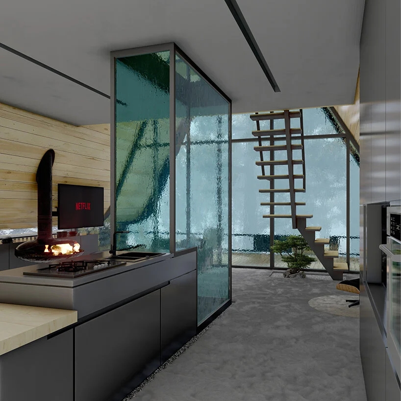 BIM建筑|伊朗机舱小屋“Kujdane” / Shomali Design BIM建筑|伊朗机舱小屋“Kujdane” / Shomali Design