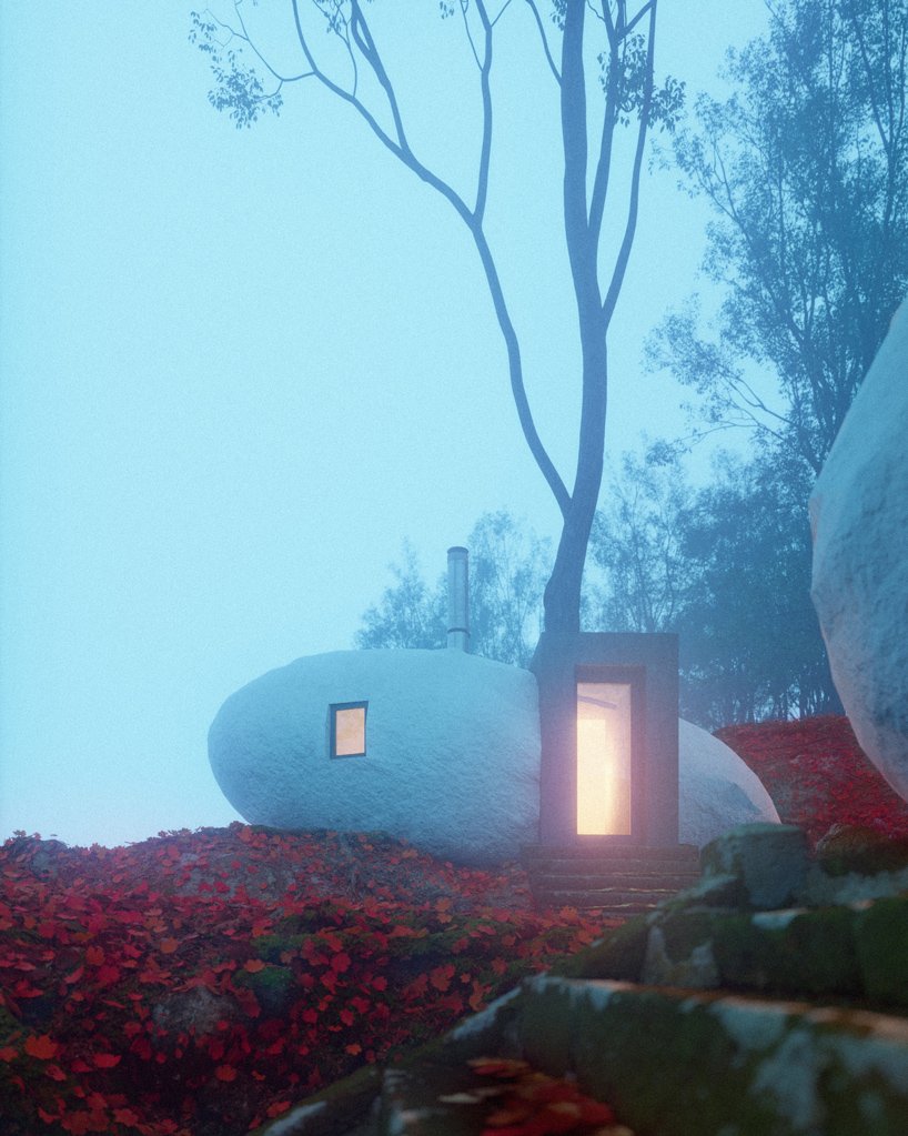 BIM建筑|奇异构想——“支石墓”小屋 / Davit and Mary Jilavyan BIM建筑|奇异构想——“支石墓”小屋 / Davit and Mary Jilavyan