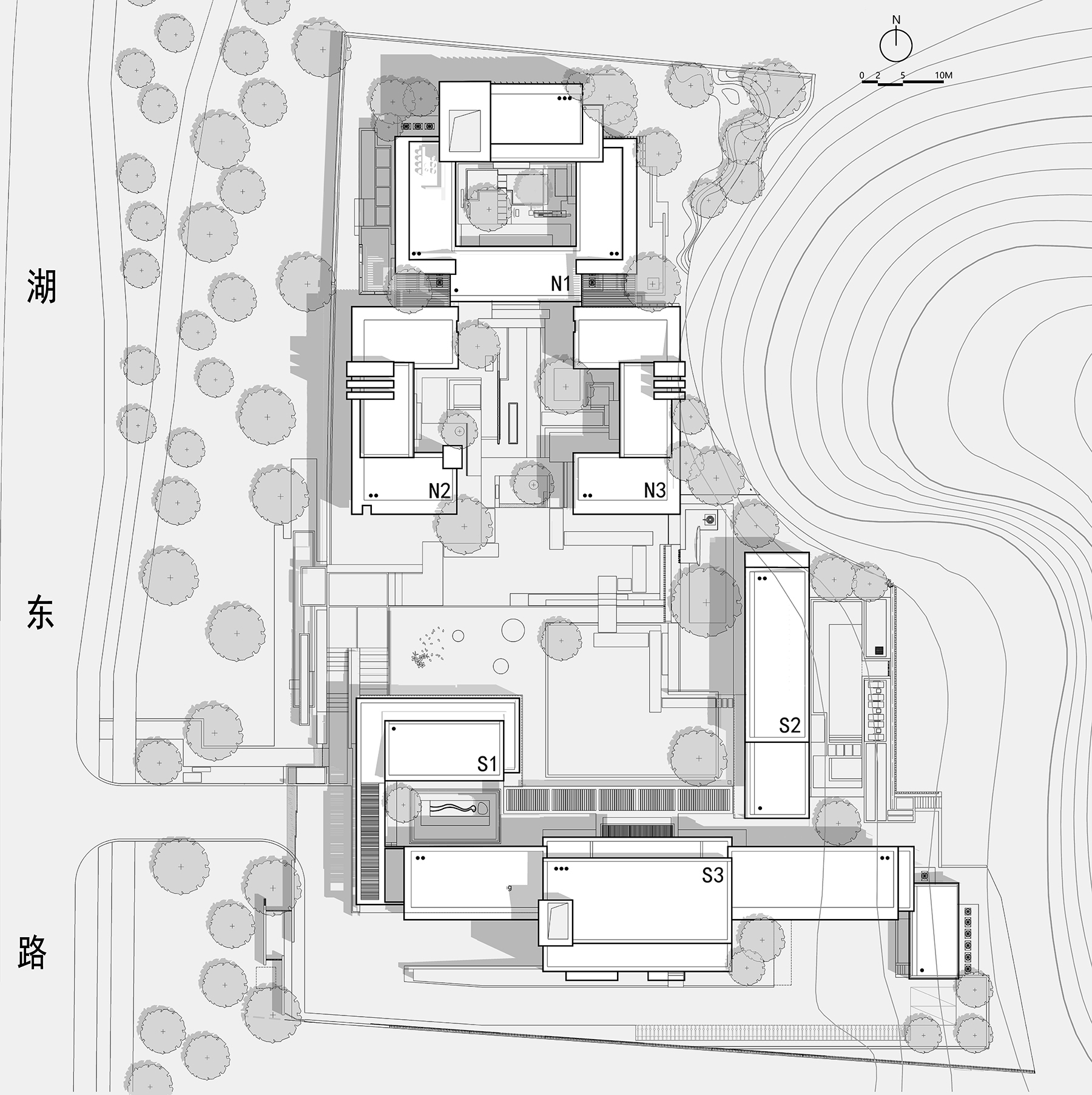 BIM建筑|钱湖02-3C地块项目 / 洪伟工作室 BIM建筑|钱湖02-3C地块项目 / 洪伟工作室