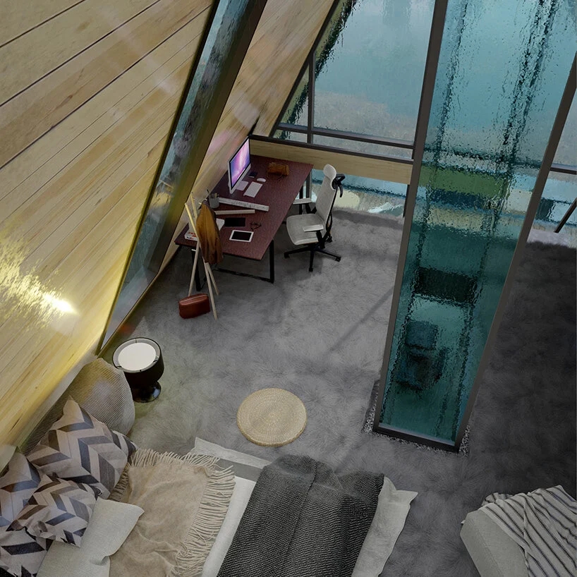 BIM建筑|伊朗机舱小屋“Kujdane” / Shomali Design BIM建筑|伊朗机舱小屋“Kujdane” / Shomali Design