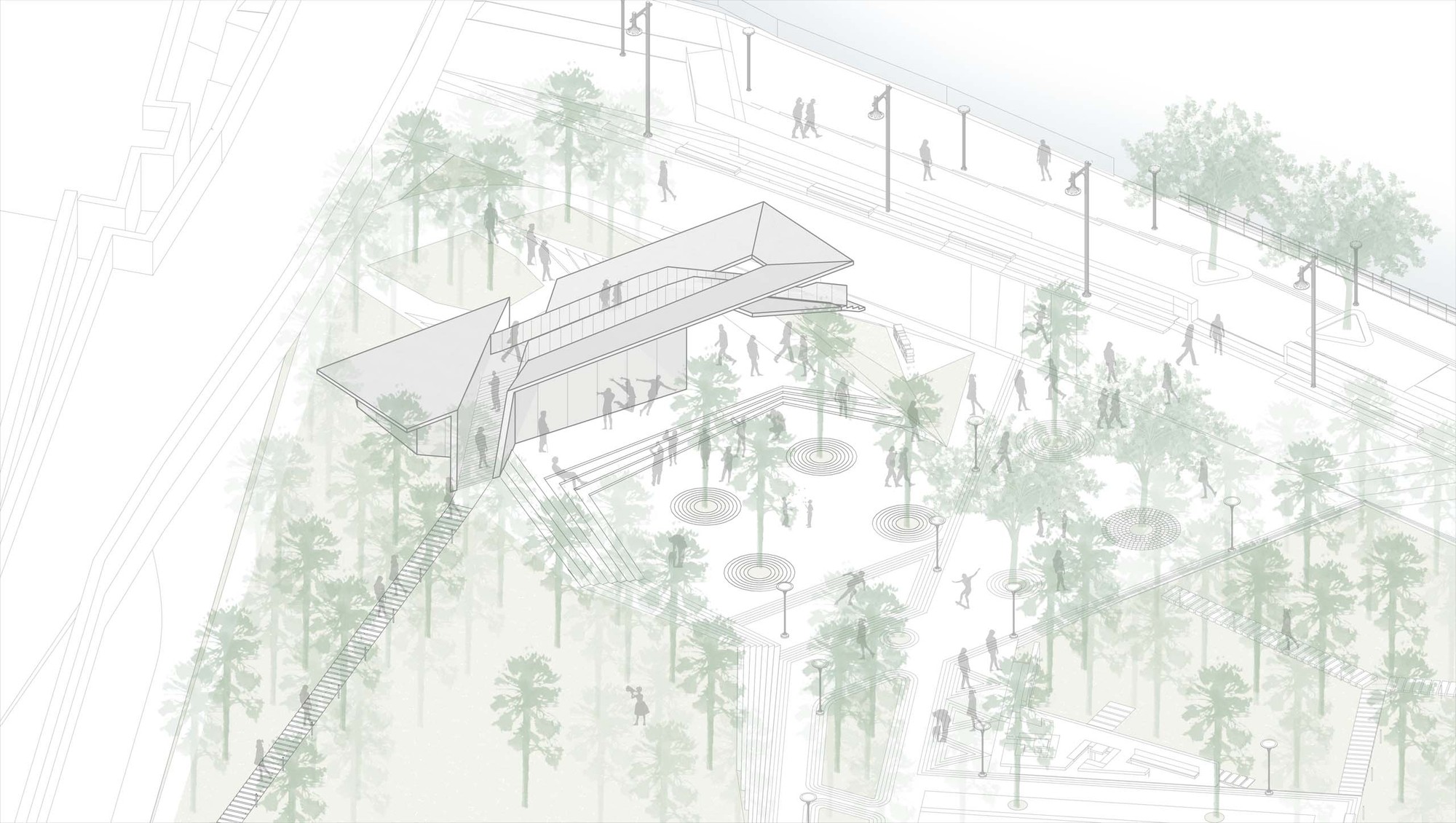 BIM建筑|苏河驿·纸鸢屋 / 同济原作设计工作室 BIM建筑|苏河驿·纸鸢屋 / 同济原作设计工作室