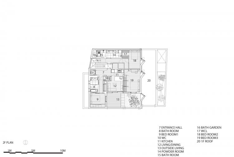 BIM建筑|东京天空洞穴住宅:静谧的自然居所 / IKAWAYA Architects BIM建筑|东京天空洞穴住宅:静谧的自然居所 / IKAWAYA Architects