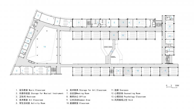 BIM建筑|秩序的启迪——上海市高安路第一小学华展校区 / 山水秀建筑事务所 BIM建筑|秩序的启迪——上海市高安路第一小学华展校区 / 山水秀建筑事务所