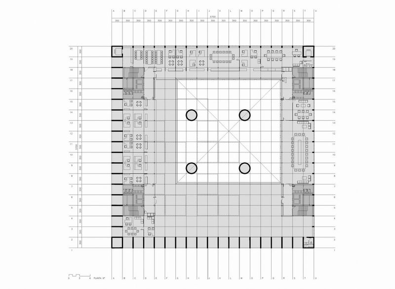 BIM建筑|经典项目:光与混凝土的故事 | 格拉纳达储蓄银行总部 BIM建筑|经典项目:光与混凝土的故事 | 格拉纳达储蓄银行总部