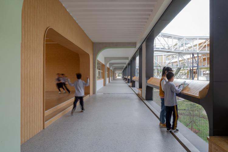 BIM建筑|秩序的启迪——上海市高安路第一小学华展校区 / 山水秀建筑事务所 BIM建筑|秩序的启迪——上海市高安路第一小学华展校区 / 山水秀建筑事务所