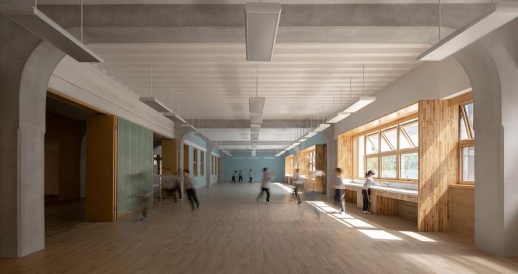 BIM建筑|秩序的启迪——上海市高安路第一小学华展校区 / 山水秀建筑事务所 BIM建筑|秩序的启迪——上海市高安路第一小学华展校区 / 山水秀建筑事务所