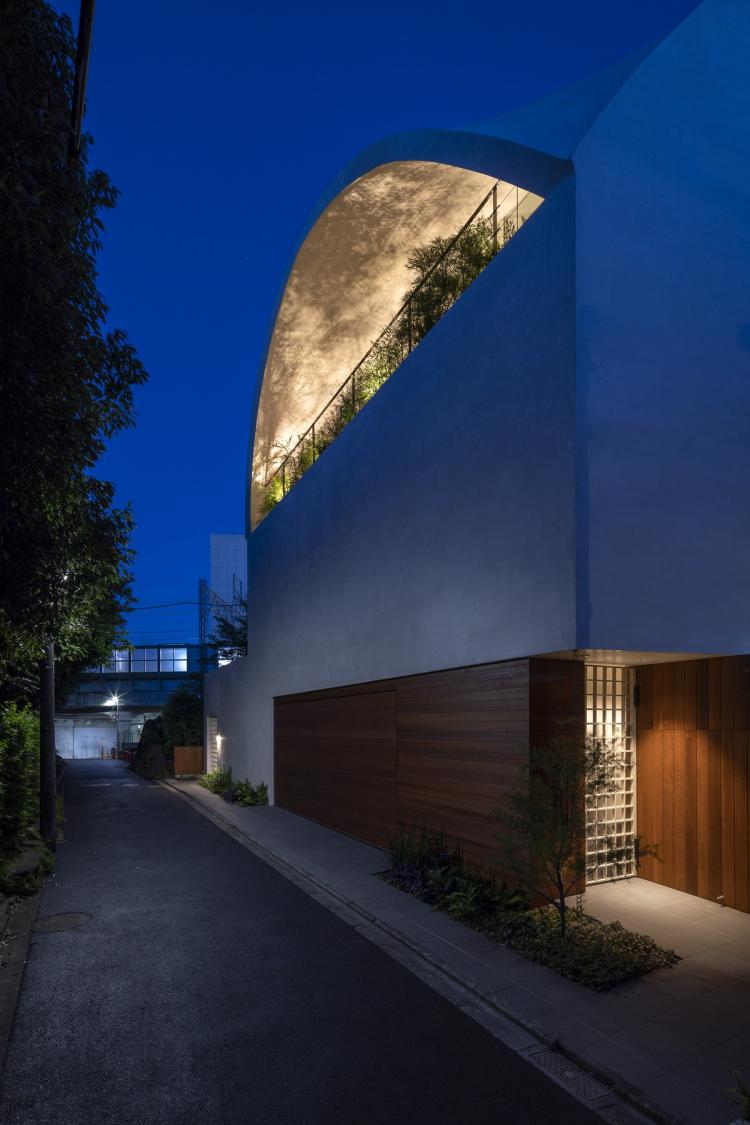 BIM建筑|东京天空洞穴住宅:静谧的自然居所 / IKAWAYA Architects BIM建筑|东京天空洞穴住宅:静谧的自然居所 / IKAWAYA Architects