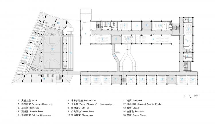 BIM建筑|秩序的启迪——上海市高安路第一小学华展校区 / 山水秀建筑事务所 BIM建筑|秩序的启迪——上海市高安路第一小学华展校区 / 山水秀建筑事务所