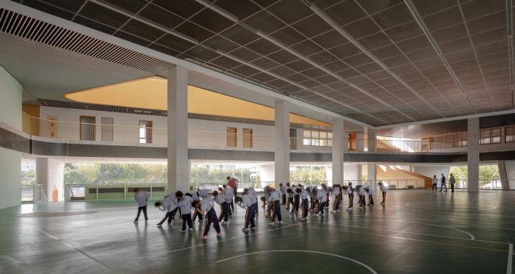 BIM建筑|秩序的启迪——上海市高安路第一小学华展校区 / 山水秀建筑事务所 BIM建筑|秩序的启迪——上海市高安路第一小学华展校区 / 山水秀建筑事务所