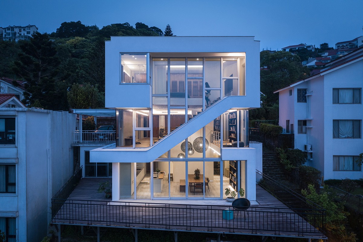 BIM建筑|山岚居 / 行一建筑 BIM建筑|山岚居 / 行一建筑