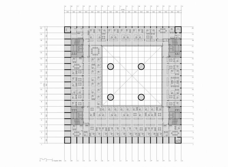 BIM建筑|经典项目:光与混凝土的故事 | 格拉纳达储蓄银行总部 BIM建筑|经典项目:光与混凝土的故事 | 格拉纳达储蓄银行总部
