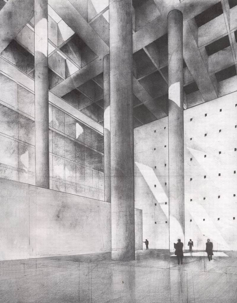 BIM建筑|经典项目:光与混凝土的故事 | 格拉纳达储蓄银行总部 BIM建筑|经典项目:光与混凝土的故事 | 格拉纳达储蓄银行总部