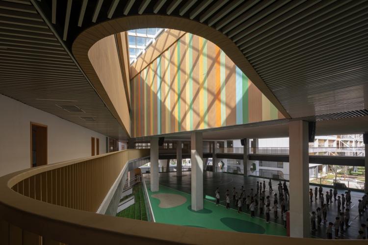 BIM建筑|秩序的启迪——上海市高安路第一小学华展校区 / 山水秀建筑事务所 BIM建筑|秩序的启迪——上海市高安路第一小学华展校区 / 山水秀建筑事务所