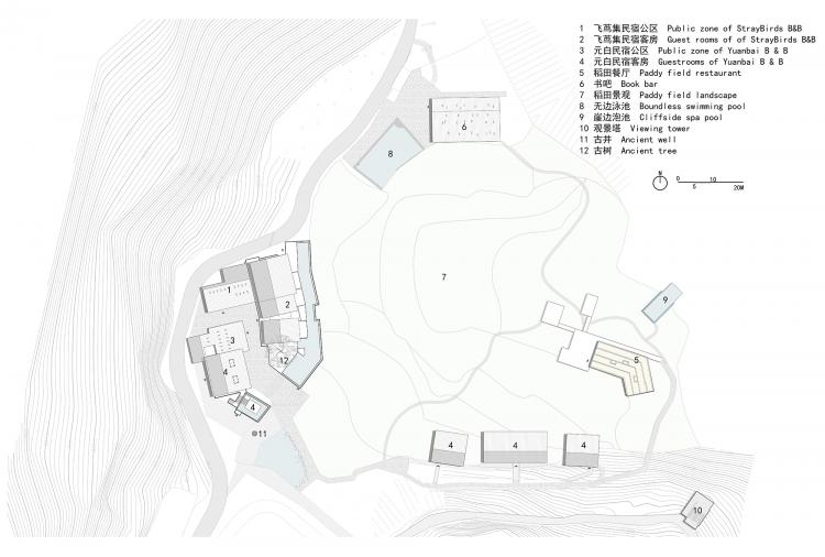 BIM建筑|可居可游,在半山稻田之间:重庆垫江巴谷宿集建筑设计 / 三文建筑 BIM建筑|可居可游,在半山稻田之间:重庆垫江巴谷宿集建筑设计 / 三文建筑