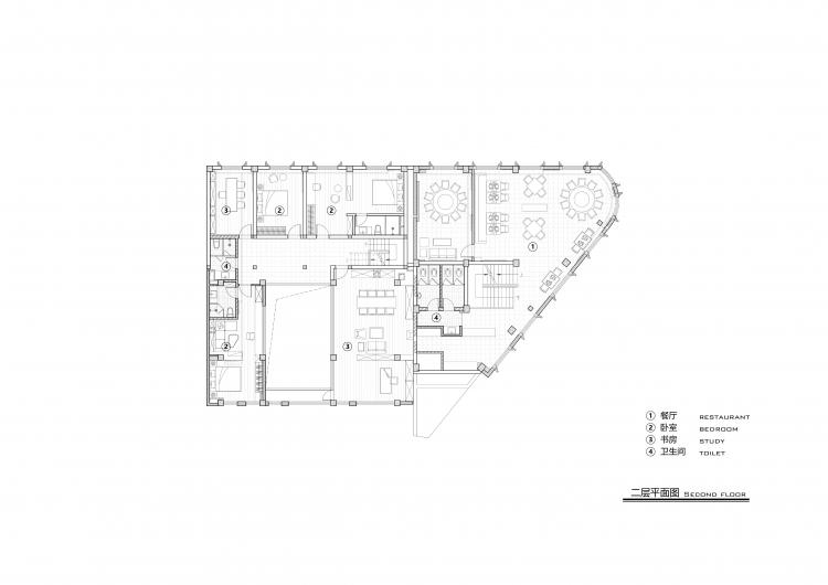 BIM建筑|喀拉卡尔藏族美食文化中心,香格里拉 / 平介设计 BIM建筑|喀拉卡尔藏族美食文化中心,香格里拉 / 平介设计