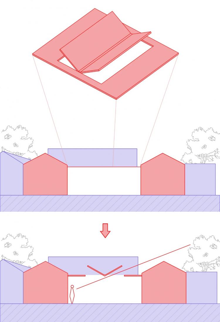 BIM建筑|「 雀 折 」一种胡同儿院落的场地再生 / 戏构建筑设计工作室 BIM建筑|「 雀 折 」一种胡同儿院落的场地再生 / 戏构建筑设计工作室
