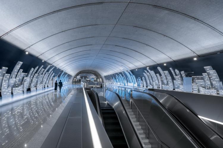 BIM建筑|全上海最漂亮的地铁站,你打卡了吗 / Wutopia Lab BIM建筑|全上海最漂亮的地铁站,你打卡了吗 / Wutopia Lab