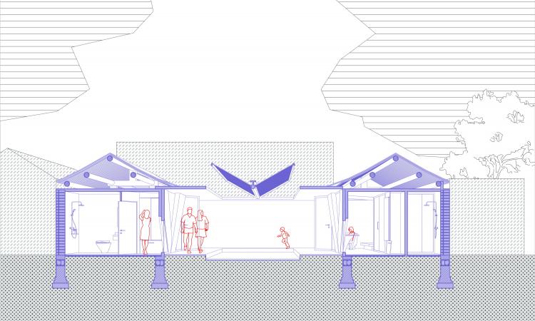 BIM建筑|「 雀 折 」一种胡同儿院落的场地再生 / 戏构建筑设计工作室 BIM建筑|「 雀 折 」一种胡同儿院落的场地再生 / 戏构建筑设计工作室