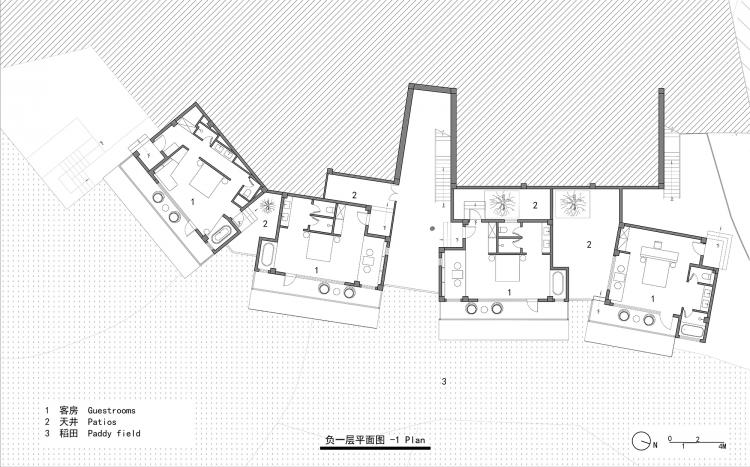 BIM建筑|可居可游,在半山稻田之间:重庆垫江巴谷宿集建筑设计 / 三文建筑 BIM建筑|可居可游,在半山稻田之间:重庆垫江巴谷宿集建筑设计 / 三文建筑