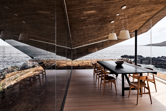 BIM建筑|西泽立卫在智利设计波浪状混凝土屋顶度假屋 BIM建筑|西泽立卫在智利设计波浪状混凝土屋顶度假屋