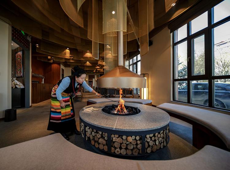 BIM建筑|喀拉卡尔藏族美食文化中心,香格里拉 / 平介设计 BIM建筑|喀拉卡尔藏族美食文化中心,香格里拉 / 平介设计