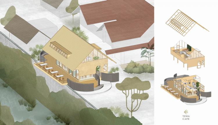 BIM建筑|阿瑜陀耶特瓦咖啡馆 / BodinChapa Architects 建筑鉴赏 第3张-BIM建筑网 BIM建筑|阿瑜陀耶特瓦咖啡馆 / BodinChapa Architects 建筑鉴赏 第3张