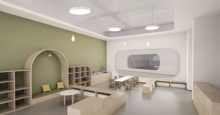 BIM建筑|苔园盆景:深圳湾第一幼儿园 / 深圳天华 建筑鉴赏 第18张-BIM建筑网 BIM建筑|苔园盆景:深圳湾第一幼儿园 / 深圳天华 建筑鉴赏 第18张