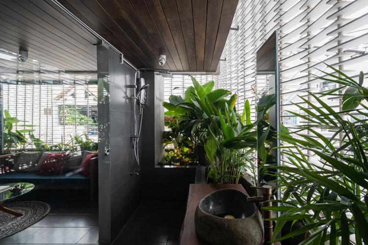 BIM建筑|胡志明市花小姐之家,原始之中一簇自然绿 / H.2 建筑鉴赏 第19张-BIM建筑网 BIM建筑|胡志明市花小姐之家,原始之中一簇自然绿 / H.2 建筑鉴赏 第19张