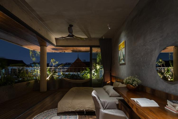 BIM建筑|胡志明市花小姐之家,原始之中一簇自然绿 / H.2 建筑鉴赏 第26张-BIM建筑网 BIM建筑|胡志明市花小姐之家,原始之中一簇自然绿 / H.2 建筑鉴赏 第26张