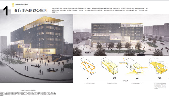 BIM建筑|华盈联合办公中心建筑方案征集竞赛获奖公告 BIM视界 第5张-BIM建筑网 BIM建筑|华盈联合办公中心建筑方案征集竞赛获奖公告 BIM视界 第5张