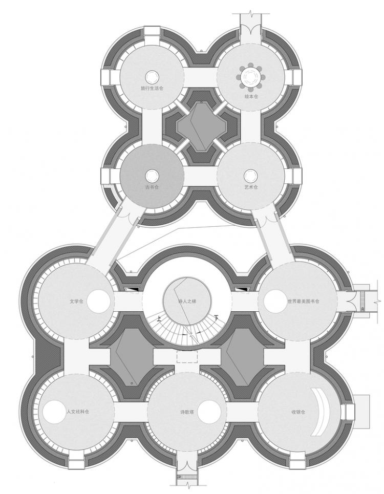 BIM建筑|南京园博园先锋筒仓书店 / 中国建筑设计研究院 建筑鉴赏 第19张-BIM建筑网 BIM建筑|南京园博园先锋筒仓书店 / 中国建筑设计研究院 建筑鉴赏 第19张