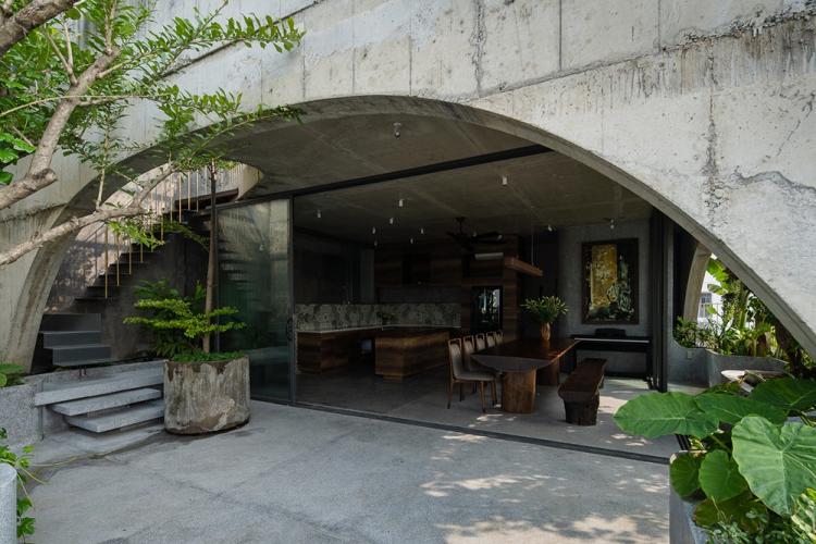 BIM建筑|胡志明市花小姐之家,原始之中一簇自然绿 / H.2 建筑鉴赏 第4张-BIM建筑网 BIM建筑|胡志明市花小姐之家,原始之中一簇自然绿 / H.2 建筑鉴赏 第4张