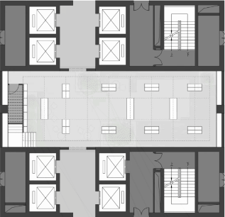 BIM建筑|七个小房子 · 高层青年公寓共享中庭改造 | 柒合设计 建筑鉴赏 第37张-BIM建筑网 BIM建筑|七个小房子 · 高层青年公寓共享中庭改造 | 柒合设计 建筑鉴赏 第37张