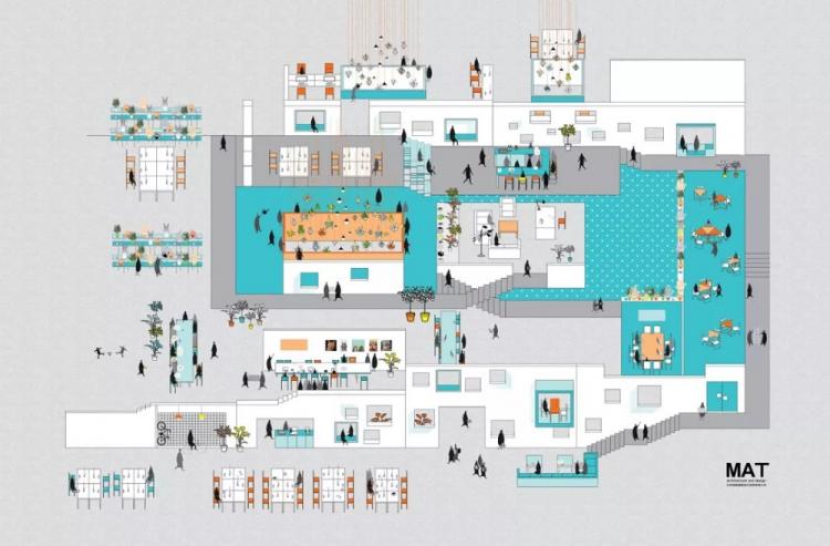 BIM建筑|七个小房子 · 高层青年公寓共享中庭改造 | 柒合设计 建筑鉴赏 第2张-BIM建筑网 BIM建筑|七个小房子 · 高层青年公寓共享中庭改造 | 柒合设计 建筑鉴赏 第2张