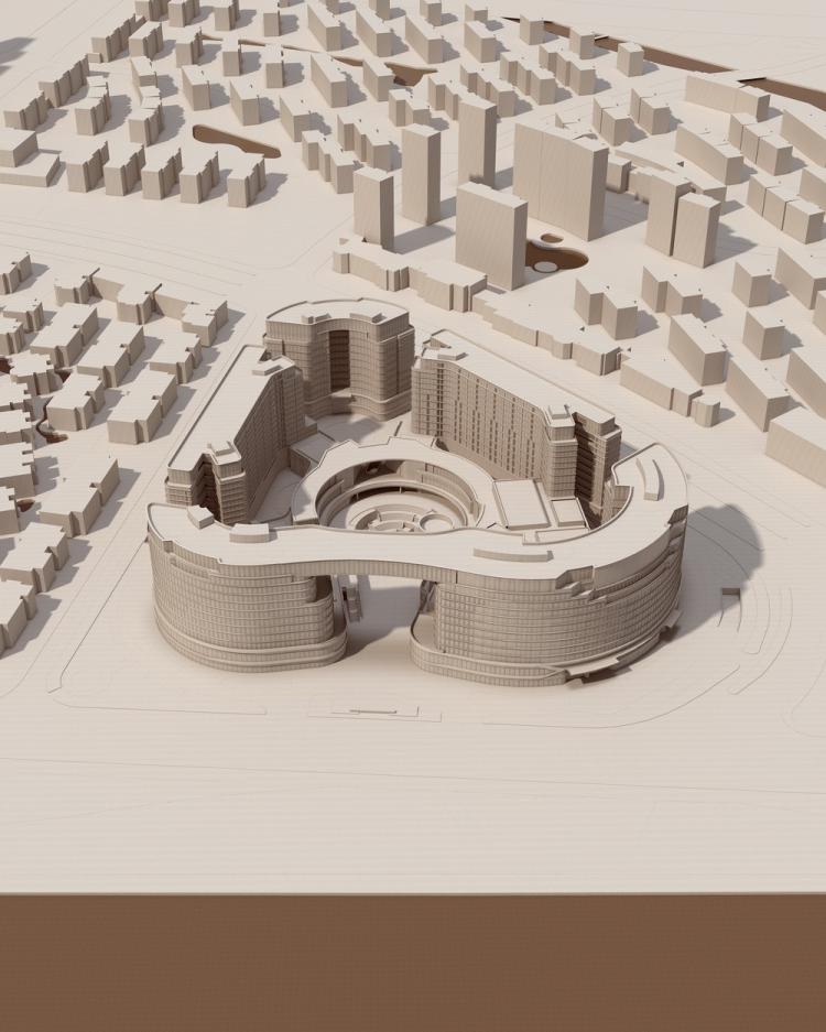 BIM建筑|杭州鹿山时代/ goa大象设计 BIM建筑|杭州鹿山时代/ goa大象设计