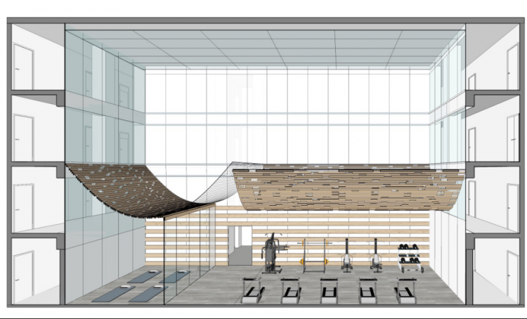 BIM建筑|七个小房子 · 高层青年公寓共享中庭改造 | 柒合设计 建筑鉴赏 第19张-BIM建筑网 BIM建筑|七个小房子 · 高层青年公寓共享中庭改造 | 柒合设计 建筑鉴赏 第19张