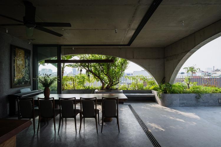 BIM建筑|胡志明市花小姐之家,原始之中一簇自然绿 / H.2 建筑鉴赏 第6张-BIM建筑网 BIM建筑|胡志明市花小姐之家,原始之中一簇自然绿 / H.2 建筑鉴赏 第6张